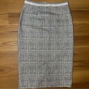 Boden Classic Gray Pencil Skirt